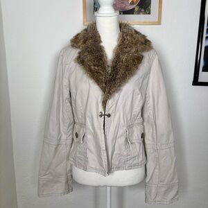 Y2k Faux Fur Jacket